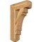 Ekena Millwork Merced Craftsman Rough Sawn Bracket, Western Red Cedar, 6"W x 22"D x 34"H BKT06X22X34MRC04RWR - alternate 1